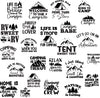 Digital Camping Scrapbook Bundle Family Reunion Family Camping Camping Stickers Camping Scrapbook Paper Camping Sayings Scrapbook Adventure