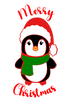 Super Cute Christmas Layered Penguin