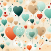 Hearts, Hearts, and more Hearts Sublimation Magic Repeating Pattern