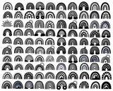 Rainbows, Rainbows, Rainbows, SVG Files for Cricut, Silhouette, etc.