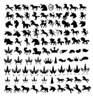 Unicorn Fun for Everyone! 100 Super Cute Unicorn SVG Files