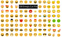 Emojis for every emotion and every craft with 100 SVGs