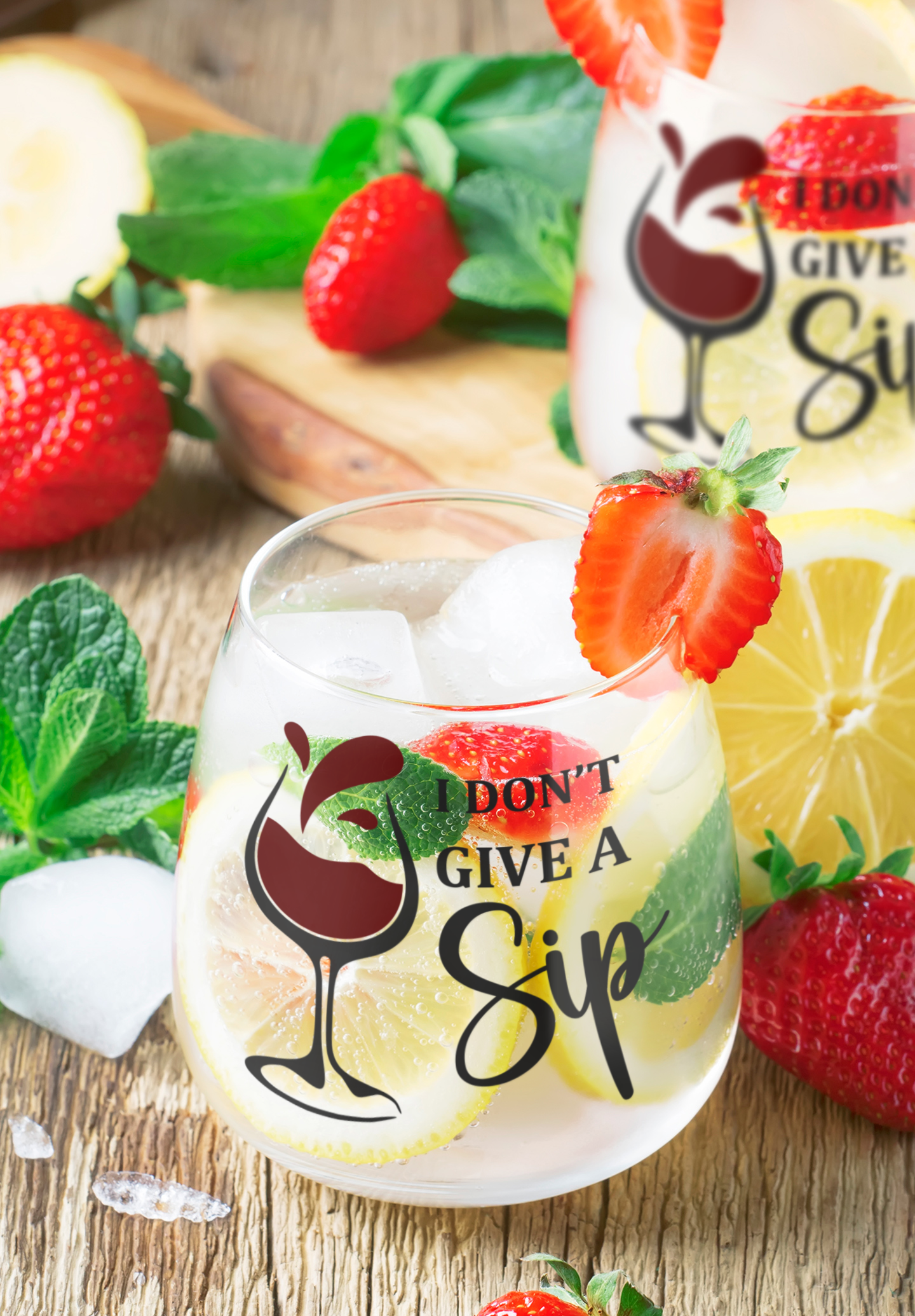 I Don't Give a Sip SVG