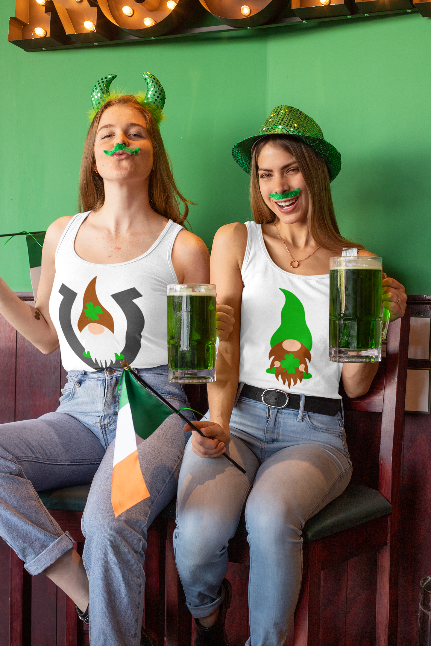 3 Sweet St Paddy Day Gnomes