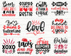 50 Valentine's Day Fun SVG PNG and more files for any sweetie including you!