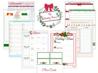 Holiday Planner Printable