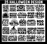 25 Silly and Fun Halloween SVG Bundle
