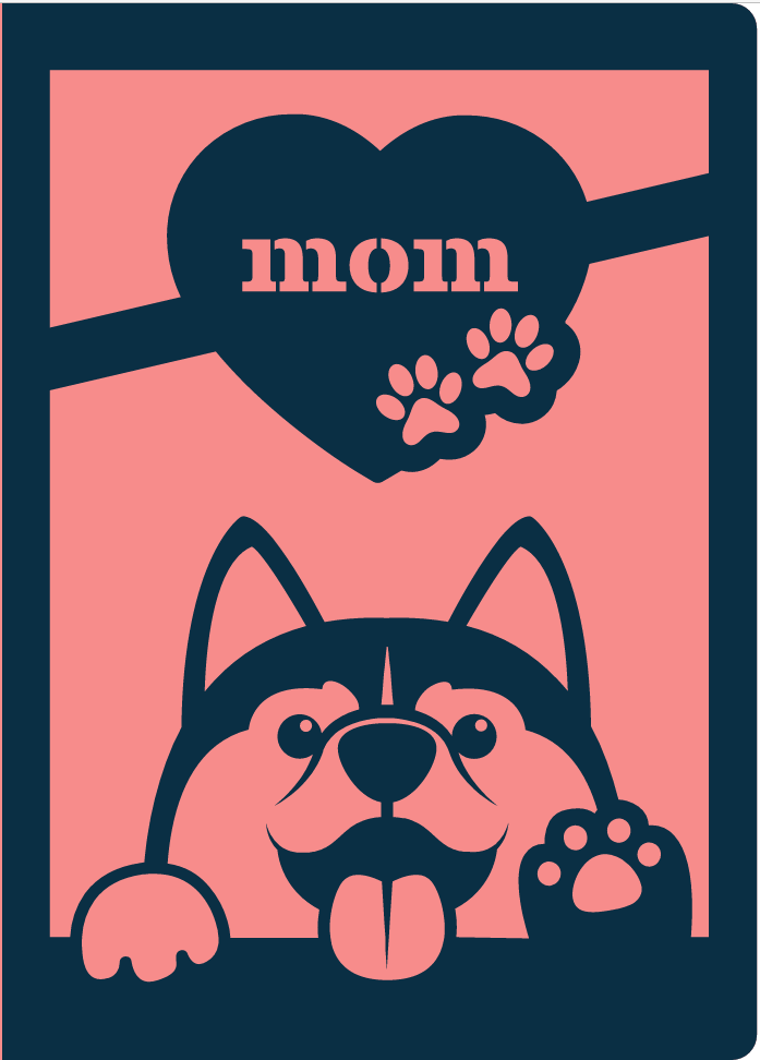3 Incredible Mother's Day 2D SVG Cards