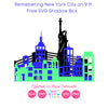New York City Layered Shadow Box File (SVG, DXF, EPS, PNG)