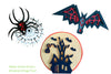 3 Multi-layered Spooky Halloween Files (SVG, DXF, EPS, PNG)