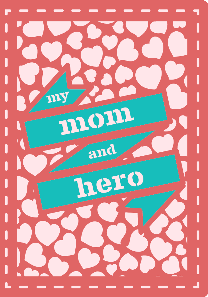 3 Incredible Mother's Day 2D SVG Cards