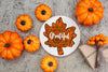 5 Mandala Leaf SVG, Mandala Pumpkin SVG, Layered Fall Mandala Leaves, Autumn Decor