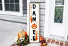 5 Trick or Treat Porch Sign Designs, Halloween Porch Sign, Welcome Sign Front Porch, Farmhouse Welcome Sign, Front Porch Sign Halloween, SVG Cut Files