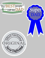 3 Fun Father's Day Stickers