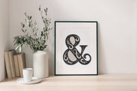 Mandala 3 Layered Ampersand & (SVG, DXF, EPS, PNG)