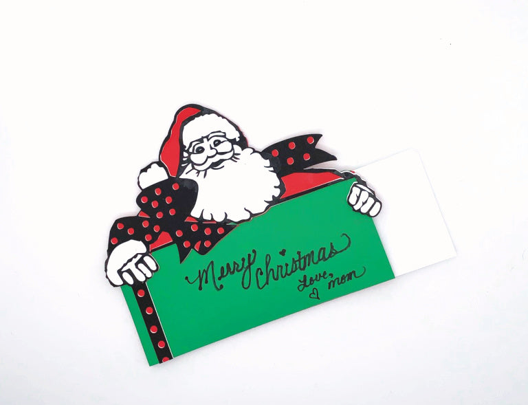 Santa Money Card SVG and JPG