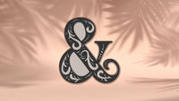 Mandala 3 Layered Ampersand & (SVG, DXF, EPS, PNG)